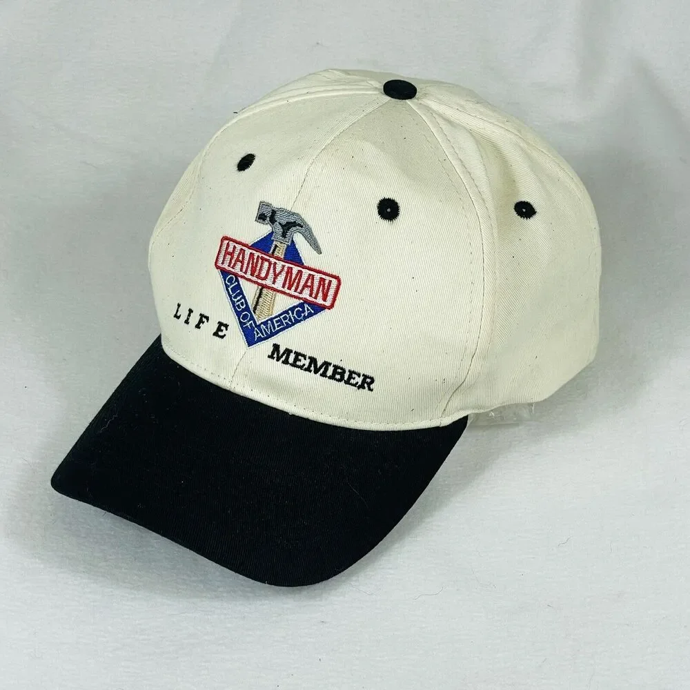 Handyman Club Of America Life Member Snapback Baseball Dad Hat Men's One Size